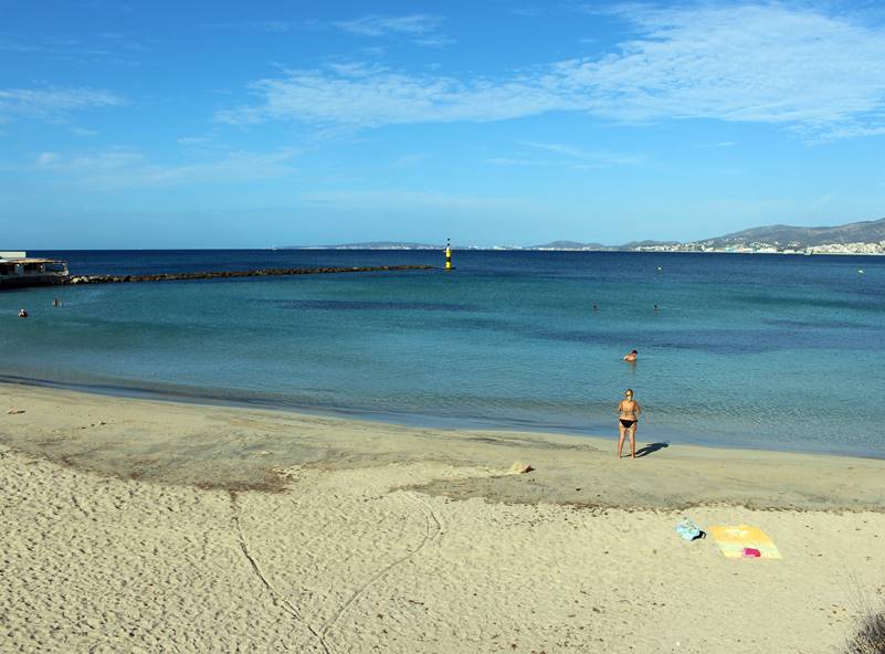 Playa del Peñón en Mallorca